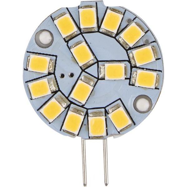 LED G4 Disc 24x8 12V 220Lm 1.8W 827 180° AC/DC Non-Dim image 1