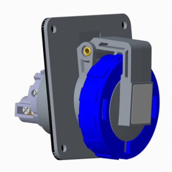 ABB420R9W Panel mounted socket UL/CSA image 2