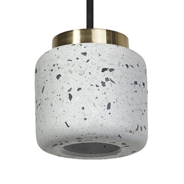 DECOR TERRAZZO BALL PEND 1XGU10 WT LEDV image 1