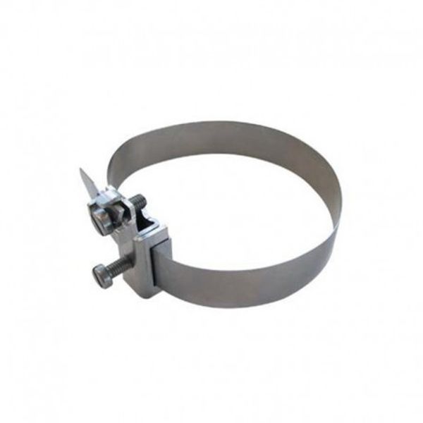 Earthing strap clamp for pipe diameter 15 -18mm (3/8") image 1