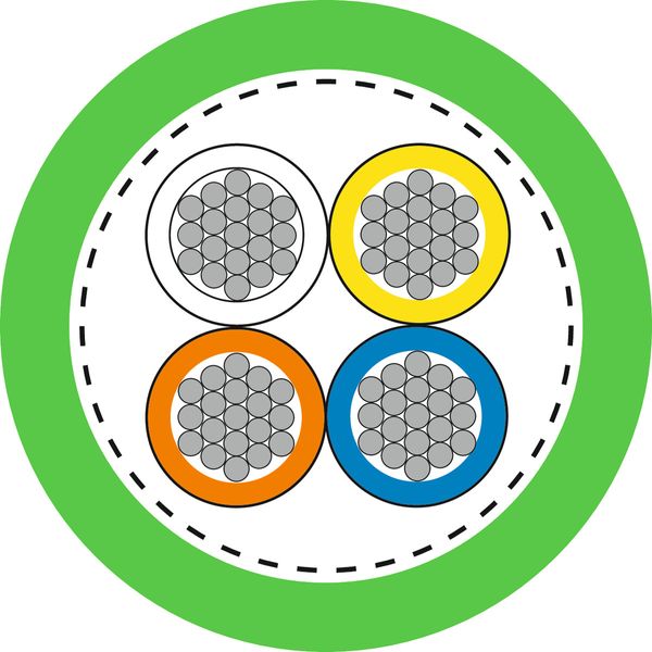 ETHERLINE Y CAT.5e BK 2x2xAWG22/7 image 3