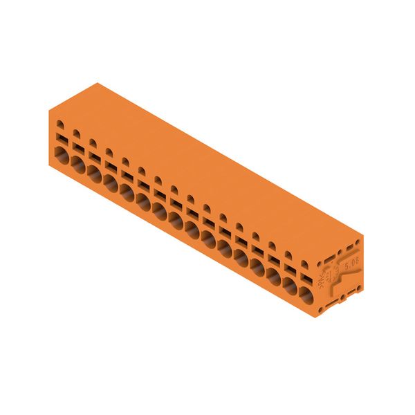 PCB terminal, 5.08 mm, Number of poles: 16, Conductor outlet direction image 2