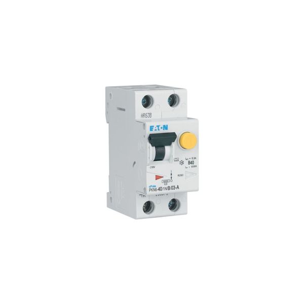 RCD/MCB combination, 40 A, 300 mA, MCB trip characteristic: B, 1p+N, RCD trip characteristic: A image 15