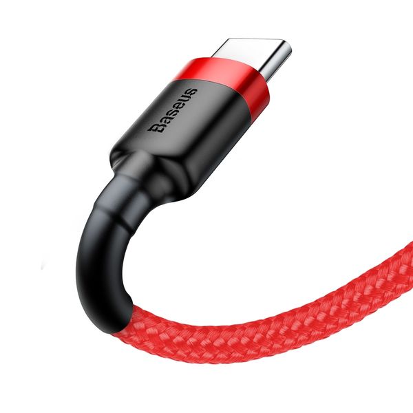 Cable USB A plug - USB C plug 0.5m QC3.0 red+red BASEUS image 3