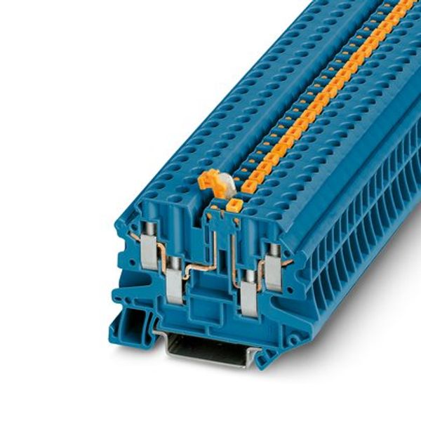 UT 4-QUATTRO-MT P/P BU - Knife-disconnect terminal block image 1