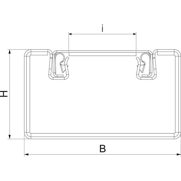 BSKM 0407 FS Fire protection duct I30-I120 with inner coating 40x70x2000 image 2