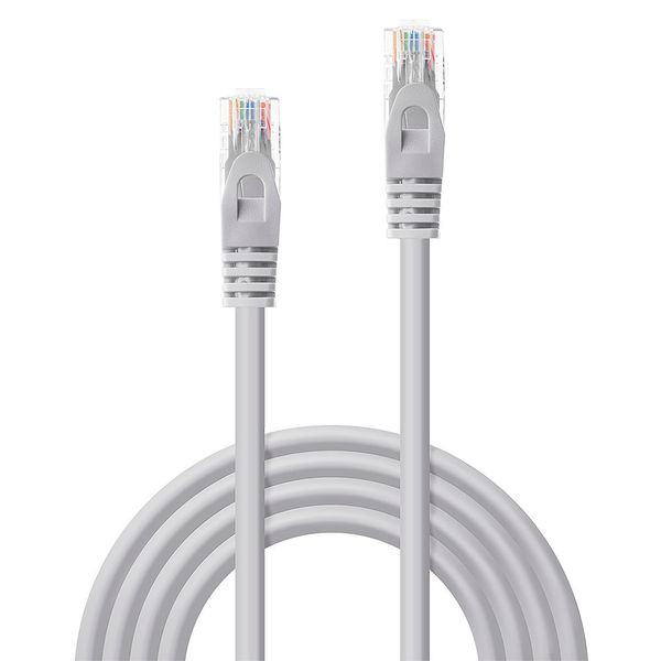 7.5m Cat.6 U/UTP Network Cable, Grey RJ45, M/M, 250MHz, CCA image 2