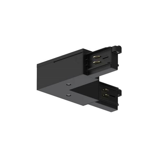 ONETRACK 3PHASE L-FEED IN BLACK 9011-4/B image 1