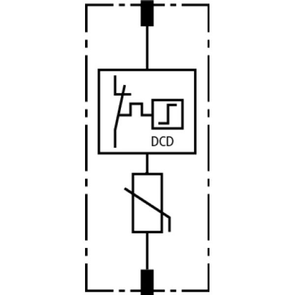 Surge arrester Type 2 varistor-based protection module for DEHNguard S image 3