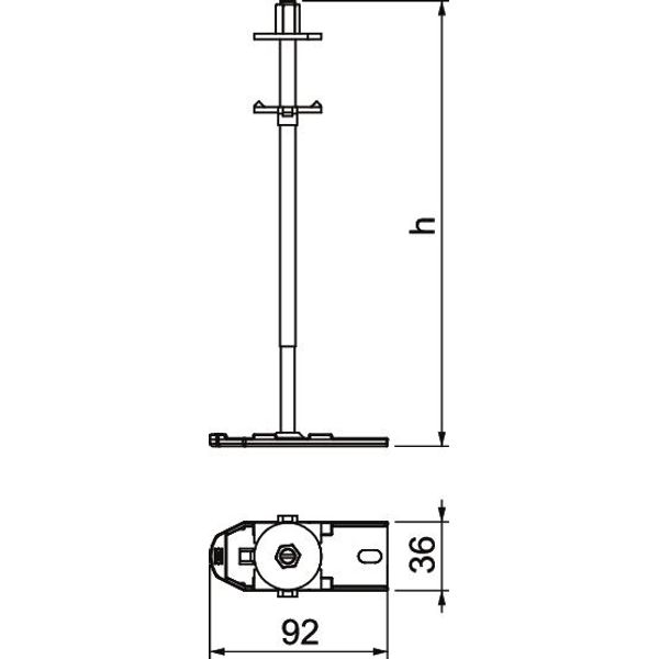 IBNEV 230 Height-adjustment unit for IBK image 2