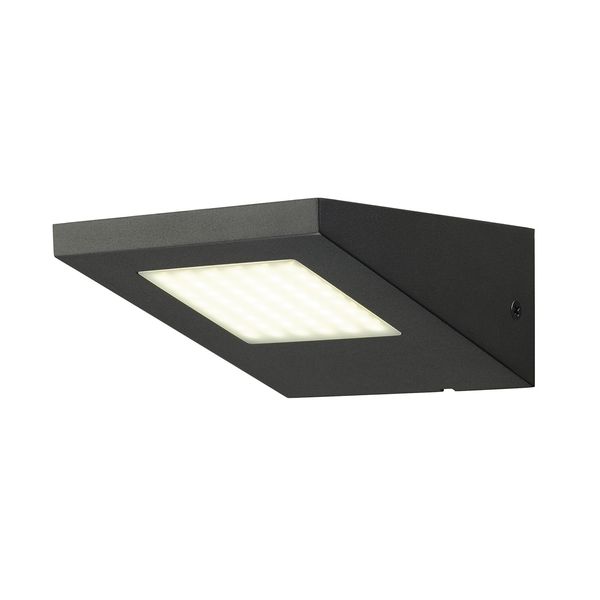 IPERI WL wall lamp, 5W, 4000K, 48LED, IP44, anthracite image 1