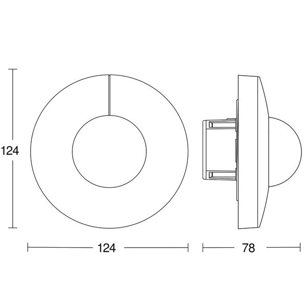 Motion Detector Is 3360-R Pf Up White image 3