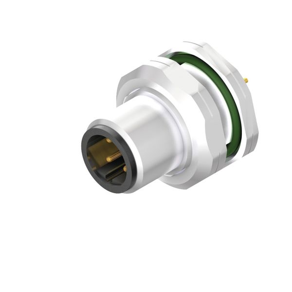 Circular plug connector, installation (PCB connection system), M12, Nu image 2