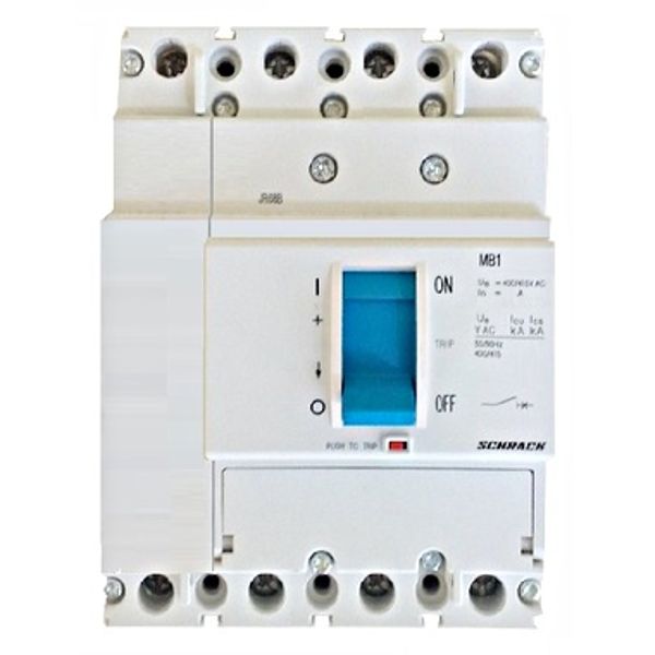 Circuit Breaker MB1, 18kA , box terminal,  16A,  4-pole image 1