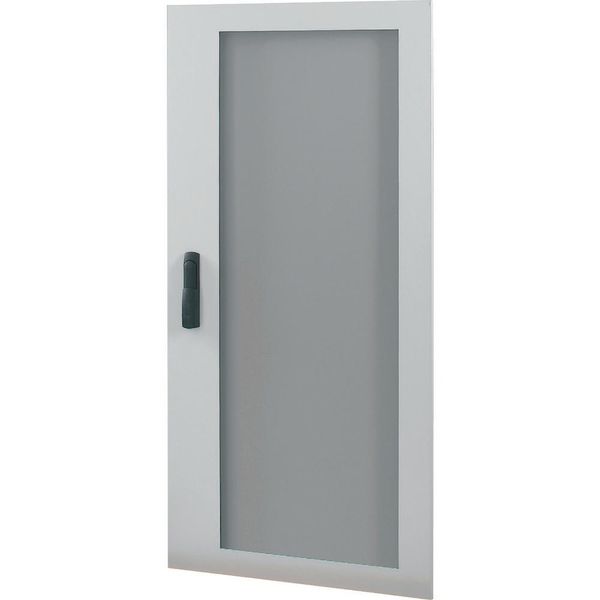 Transparent door (sheet metal), 3-point locking mechanism with clip-down handle, right-hinged, IP55, HxW=1030x570mm image 2