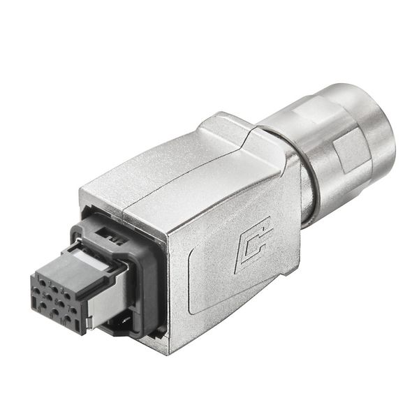 Hybrid connector, IP67 image 1