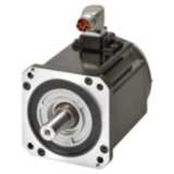 1SA AC servo motor, 1.5 kW, 400 VAC, 1500 rpm, 9.55 Nm, absolute encod image 1