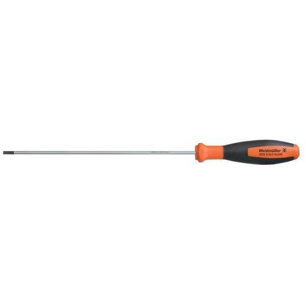 Slotted screwdriver, Blade thickness (A): 0.6 mm, Blade width (B): 3.5 image 1