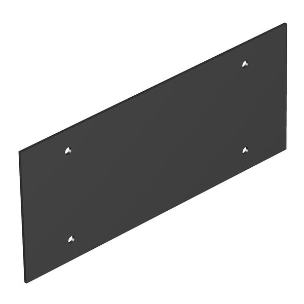 T12L P03S 9011 Cover plate, Telitank T12L, blank, for lengthwise side image 1