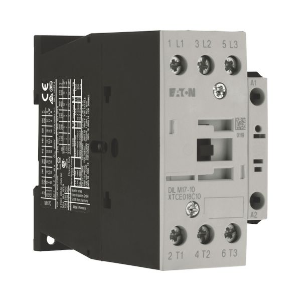 Contactor, 3 pole, 380 V 400 V 7.5 kW, 1 N/O, 220 V 50 Hz, 240 V 60 Hz, AC operation, Screw terminals image 15