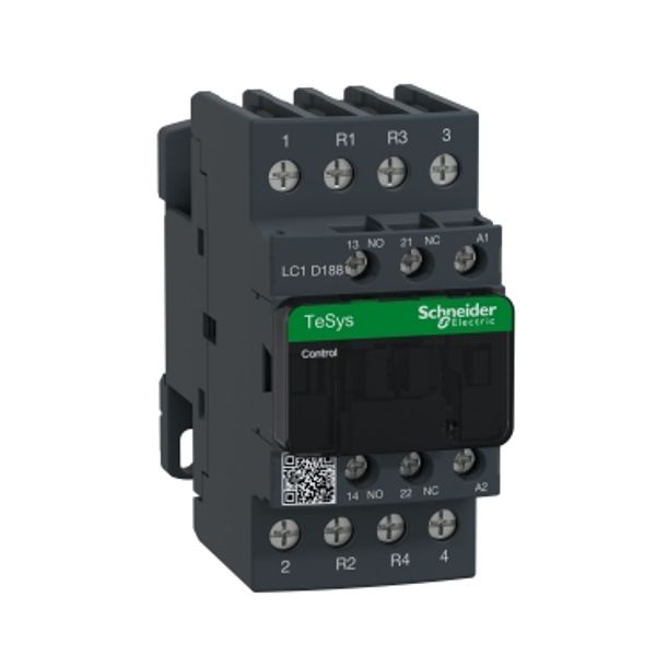 TeSys Deca contactor - 4P(2 NO + 2 NC) - AC-1 - = 440 V 32 A - 220 V AC coil image 2