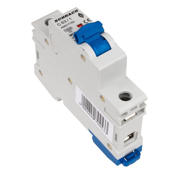 Miniature Circuit Breaker (MCB) AMPARO 10kA, C 63A, 1-pole image 2