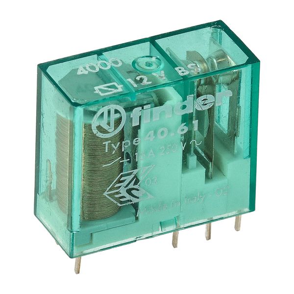 PCB/Plug-in Rel. 5mm.pinning 1NO 16A/24VUC bistable/AgSnO2 (40.61.6.024.4300) image 4