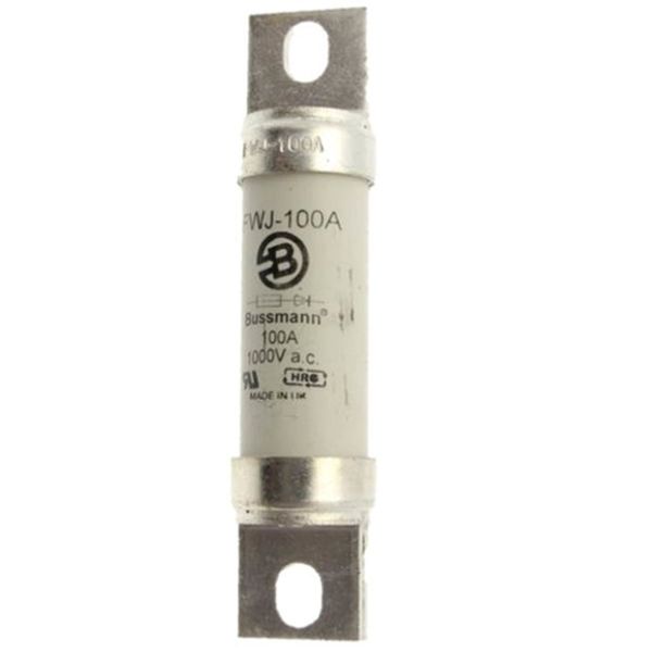 Fuse-link, high speed, 15 A, AC 750 V, DC 750 V, 20 x 127 mm, aR, IEC image 2