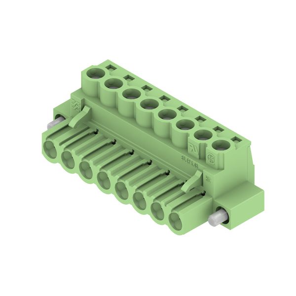 PCB plug-in connector (wire connection), 5.08 mm, Number of poles: 8,  image 2