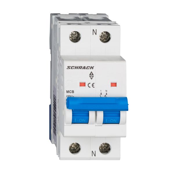 Miniature Circuit Breaker (MCB) AMPARO 10kA, C 63A, 1+N image 1