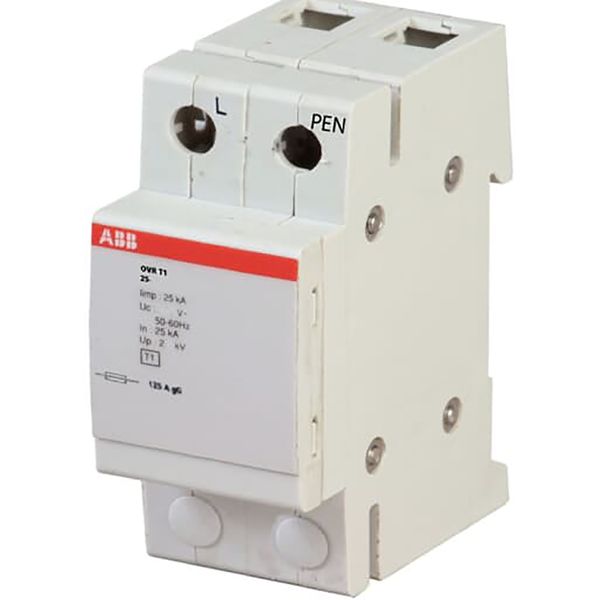 Surge Protective Device, type 1 1 pole, IT-TT-TNC, 25/50kA, 440V image 2