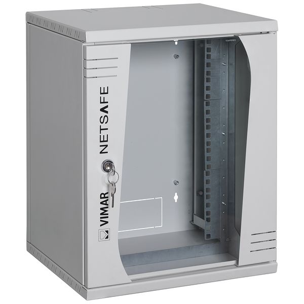 Wall mount cabinet 10in 9u 368x316x462mm image 1