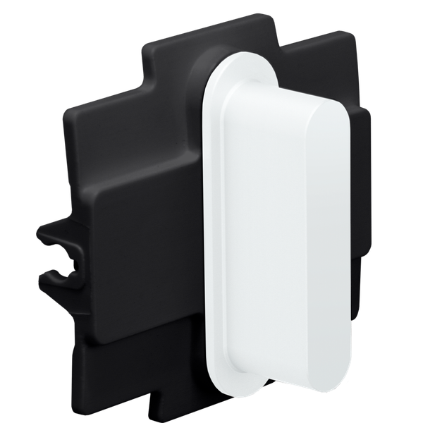 Niko Rocker for single switch functions, steel white coated image 1