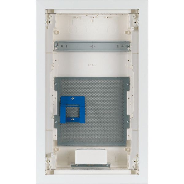 Hollow wall compact distribution board, multimedia, 3-rows, flush sheet steel door image 6