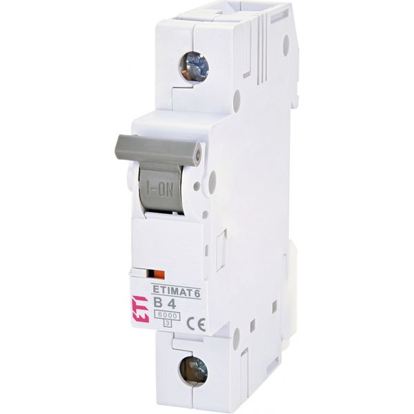 Miniature circuit breaker, ETIMAT 6 1p B4 image 1