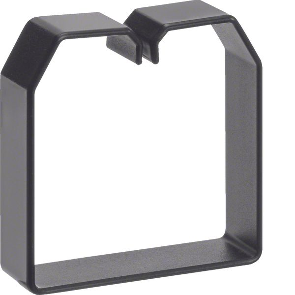 Cable retaining clip made of PVC for LKG 75x75mm black image 1