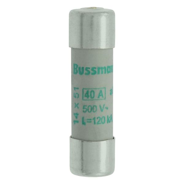 Fuse-link, LV, 40 A, AC 500 V, 14 x 51 mm, aM, IEC, with striker image 4