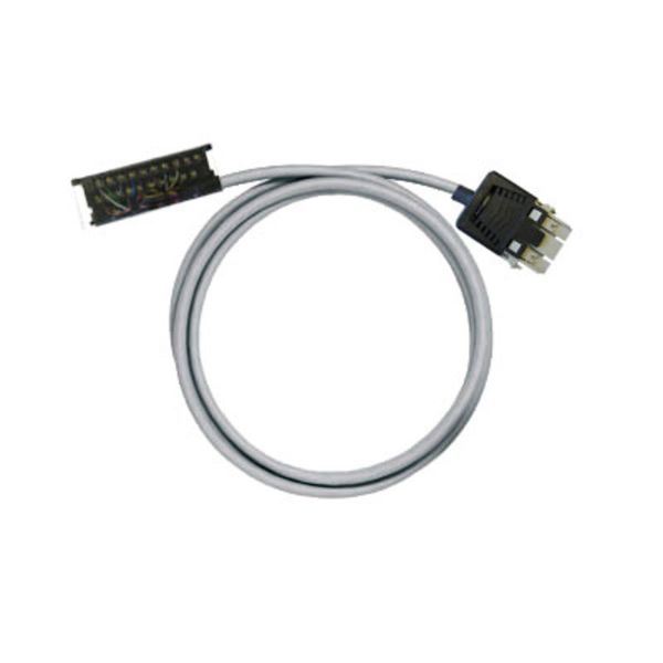 PLC-wire, Digital signals, 24-pole, Cable LiYY, 1 m, 0.25 mm² image 1