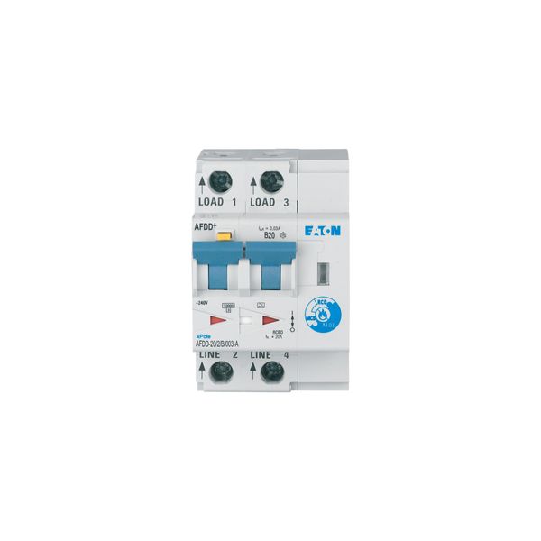 Arc Fault Detection Device, 2p, B, 20 A, 30 mA, type A image 28