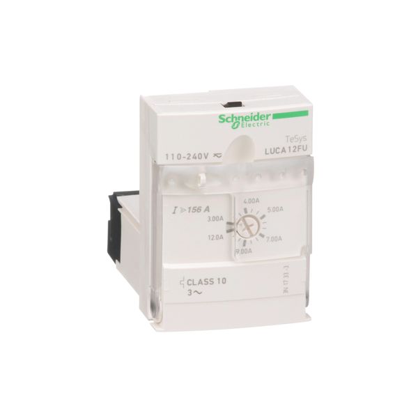 Standard control unit, TeSys Ultra, 3-12A, 3P motors, thermal magnetic protection, class 10, coil 110-240V AC/DC image 1
