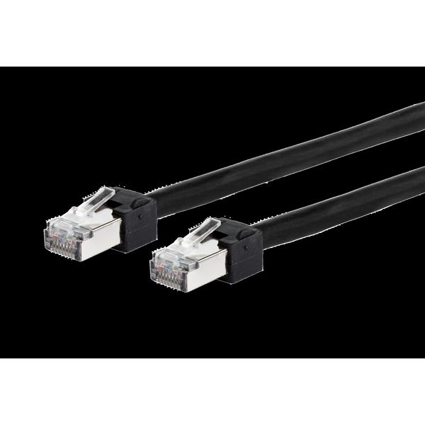 Patch cord Cat.6 Ultraflex500 VoIP AWG 26 2.0m black image 2