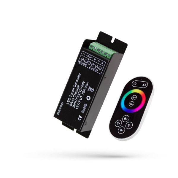 RGB CONTROLLER PLAY MINI II WITH REMOTE FOR LED STRIPS image 1