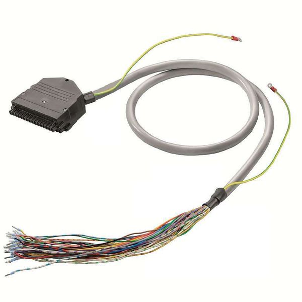 PLC-wire, Digital signals, 32-pole, Cable LiYCY, 8 m, 0.50 mm² image 1