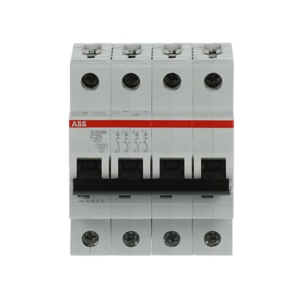 S204M-C25 Miniature Circuit Breaker - 4P - C - 25 A image 5