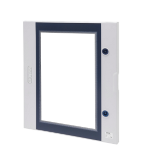 QP TRANSPARENT DOOR FITTED WITH LOCK - 585X800 image 1