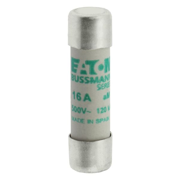 Fuse-link, LV, 16 A, AC 500 V, 10 x 38 mm, aM, IEC image 4