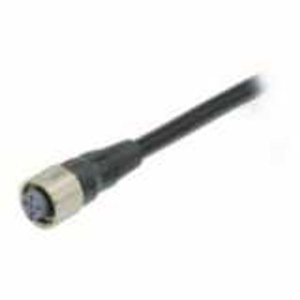 Sensor cable, Smartclick M12 straight socket (female), 4-poles, A code XS5F1008D image 2