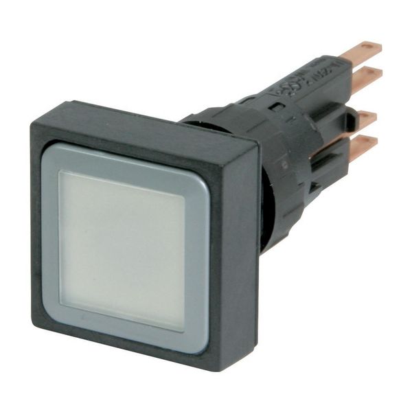 Illuminated pushbutton actuator, white, momentary image 3