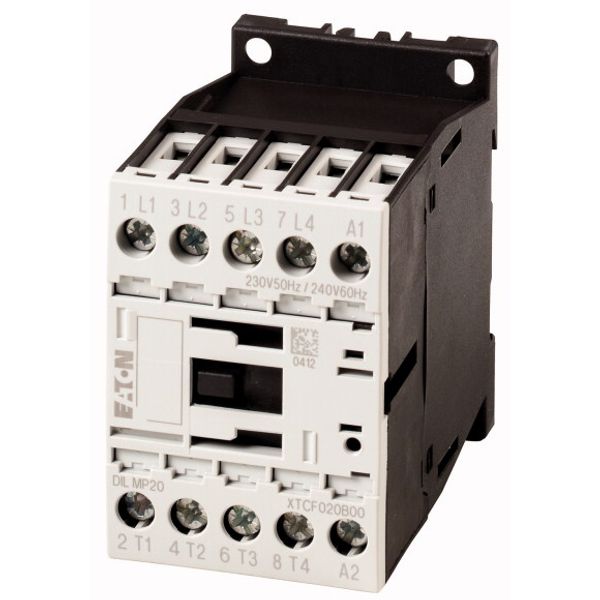 Contactor, 4 pole, 22 A, 208 V 60 Hz, AC operation image 1