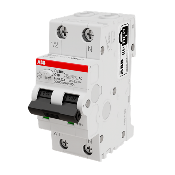 DS201 M C10 A30 110V Residual Current Circuit Breaker with Overcurrent Protection image 7